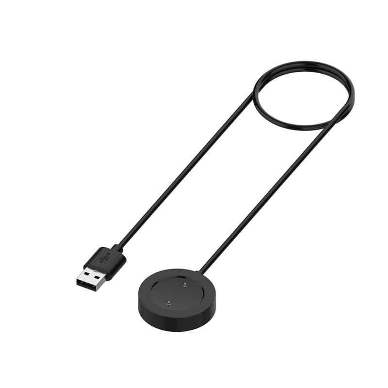 Зарядное устройство для часов, 1 м, адаптер для зарядки док-станции Smartwatch, совместимый с Mi Watch S1 Active/Mi Watch Color чёрный NailArt
