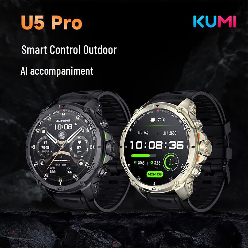 KUMIU5 Pro GPS Водонепроницаемые Уличные Умные Часы (Китайская версия) gray JDST online
