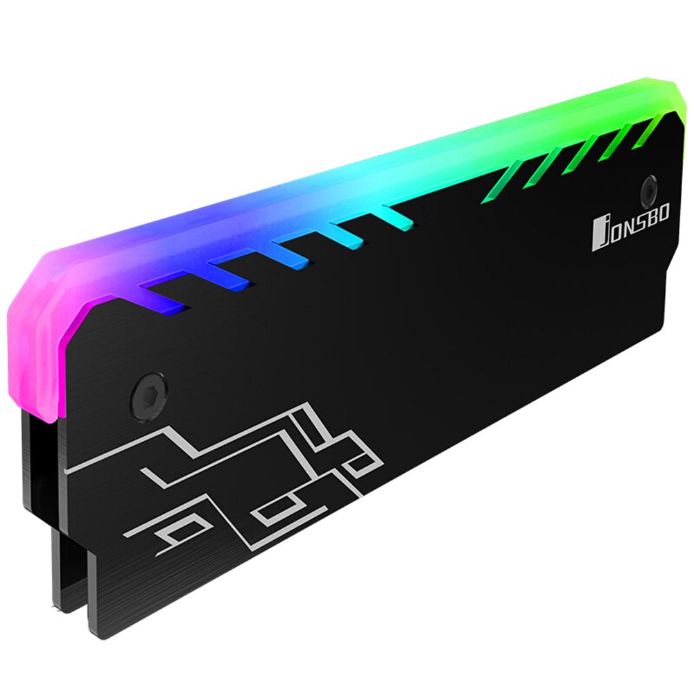 Радиатор охлаждения оперативной памяти для DDR DDR3 DDR4 Охлаждение памяти Радиатор Рассеиватель Охладитель для настольного ПК Оперативная память Теплоотвод чёрный COOKING-MALL