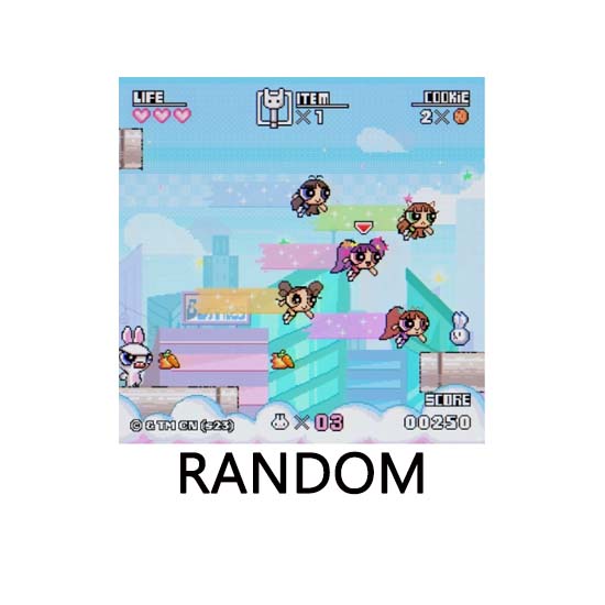 NewJeans 2nd EP  Get Up  The POWERPUFF GIRLS X NJ Box ver. RANDOM white