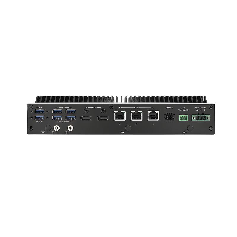 Промышленный ПК Advantech ARK-2251, 13-е поколение i5/i7, безвентиляторный, ультракомпактный, двухканальный DDR5 S2A1 / 16G RAM / 256G SSD / Adapter black GearUp AutoMoto