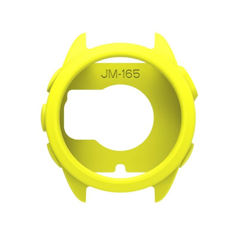 New Soft Silicone Case Cover for Garmin Forerunner 165 Smart Watch Bumper Protector Shell for Garmin Forerunner165 Accessoies For Forerunner 165 жёлтый lucky001