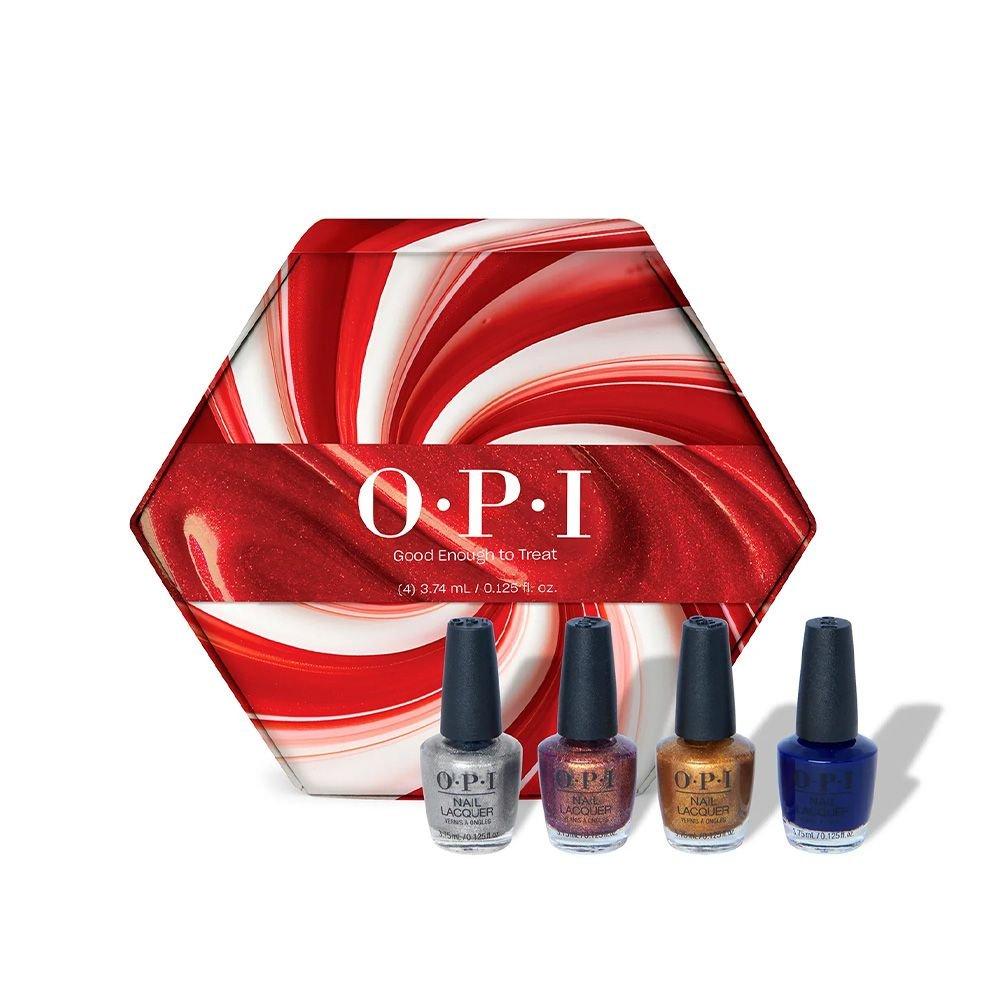 [OPI][Лак для ногтей] Набор из 4 мини-лаков OPI (Праздник 25) red Beauty Luxe