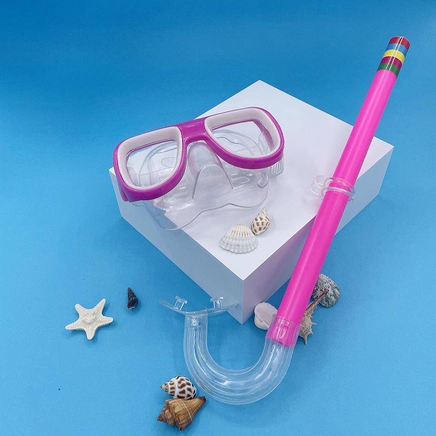Swimming Kit Swim Goggles And Snorkel Water Athletic Play Supplies Beach Pool Accessories Snorkeling Mask Man Women Diving Other white sdcvd