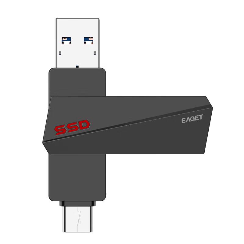 USB-флеш-накопитель SSD EAGET SU20 black