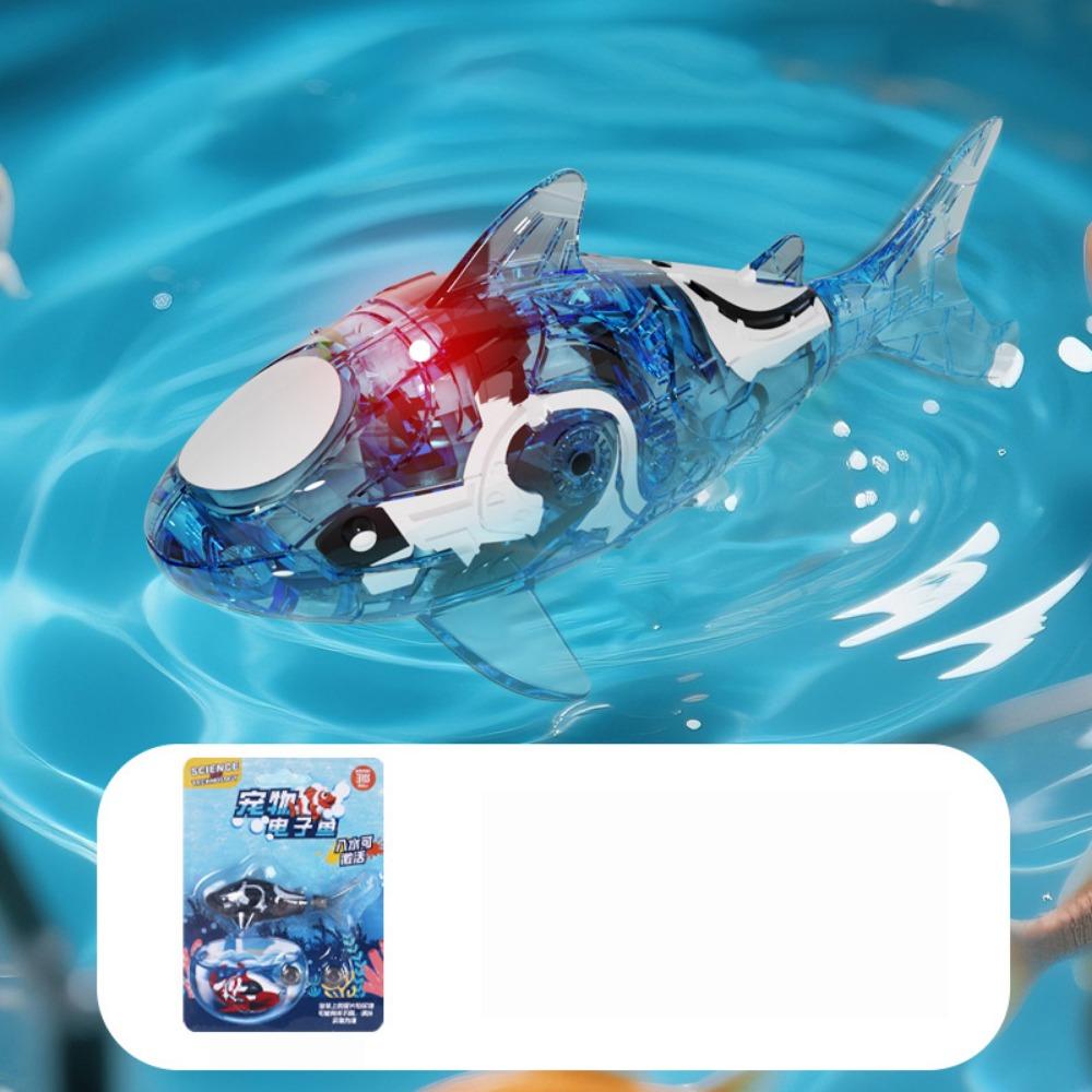 Plastic Swimming Clownfish Toy Swinging Realistic Toy Fish Electric Electric Pet Fish  Aquarium синий LCmandian