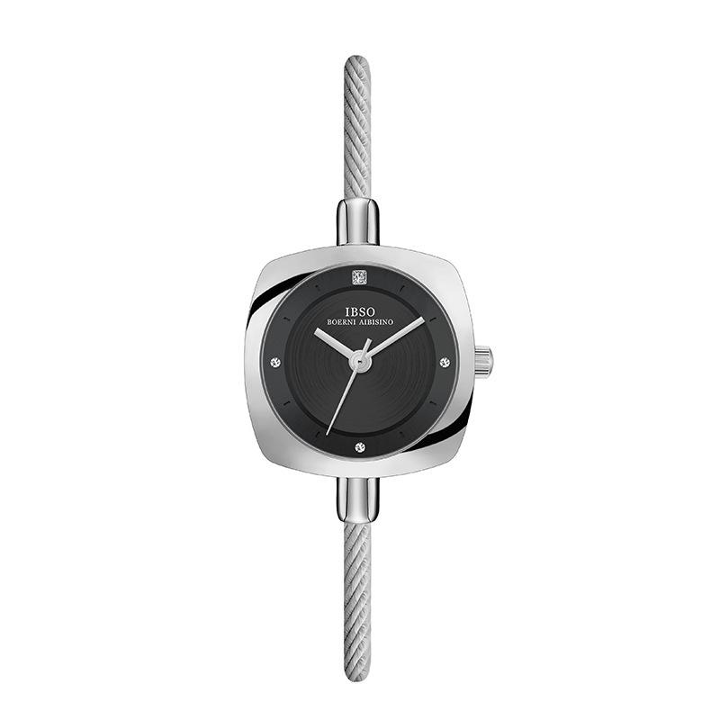 Браслет Часы Эластичный Ремешок 1136 black Fashion Accessorie