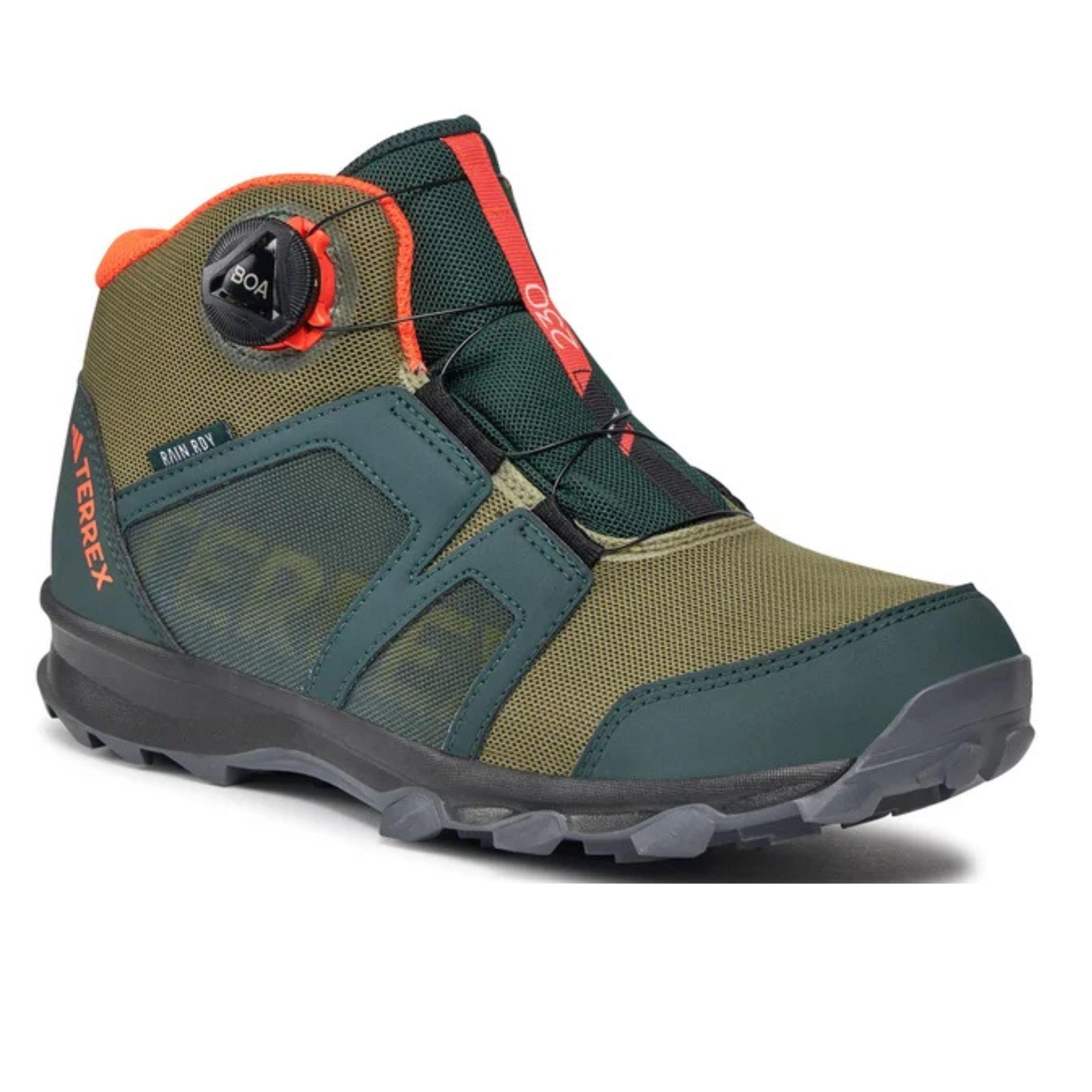 Детская спортивная обувь ADIDAS TERREX BOA MID IF7509 - зеленый r. 38 зелёный