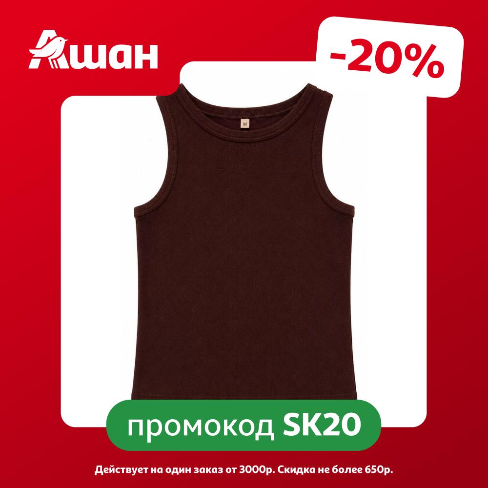 Майка женская InExtenso шоколадная, р. S-XXL