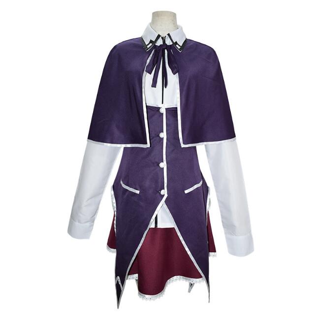 Костюмы для косплея Риас Гремори, школьная форма DxD Himejima Akeno, мужские и женские размеры, костюм для вечеринки на Хэллоуин XS бежевый luck966