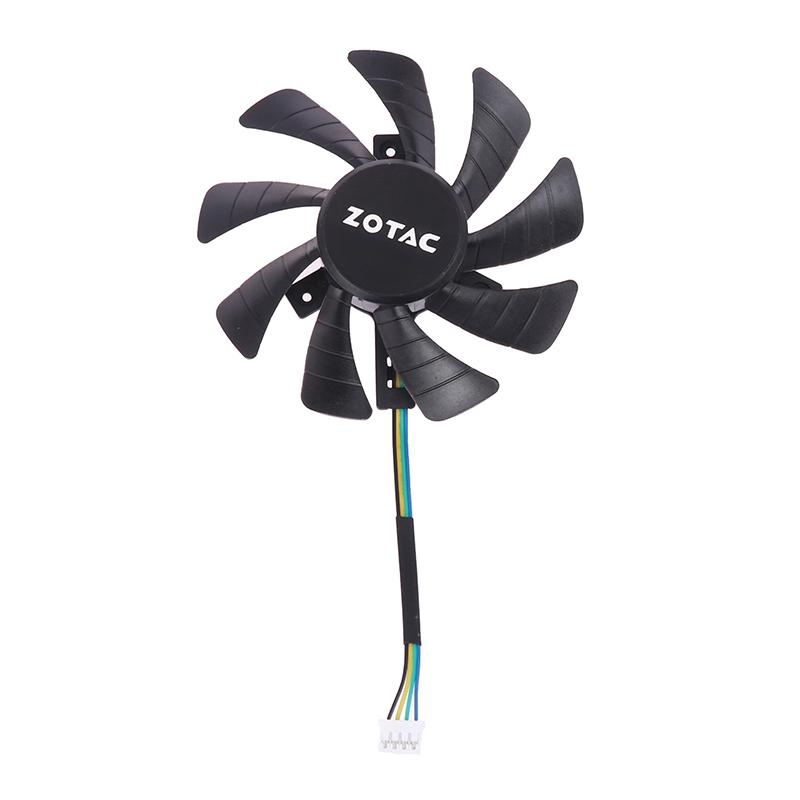 T129215Sh Замена охлаждающего вентилятора для Zotac Gtx 1060 960 950 Gtx1060 3 ГБ Itx Мини-видеокарта Воркующий вентилятор black Plank Door