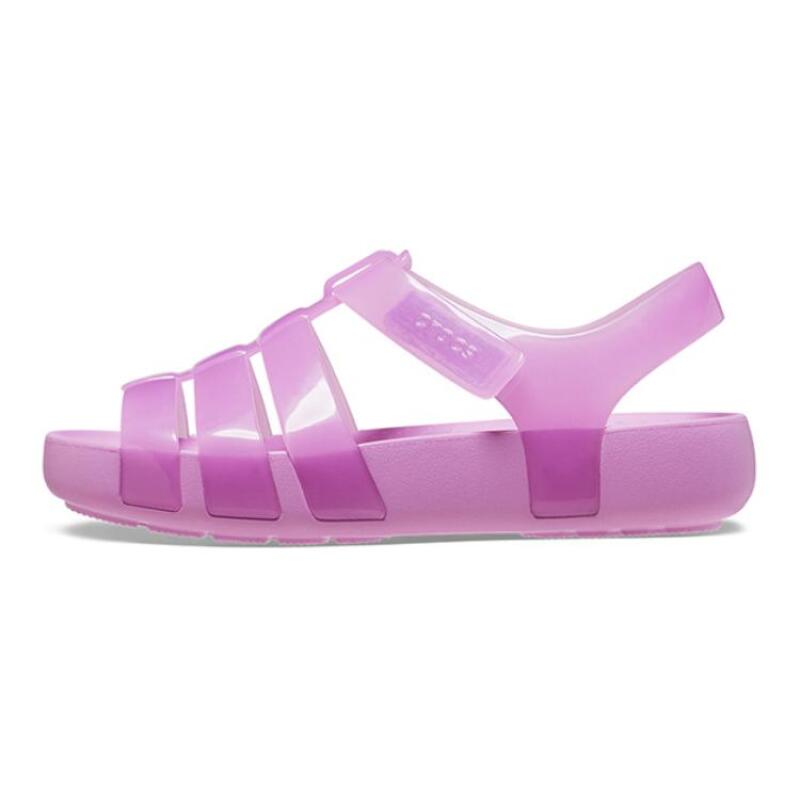 Crocs EVA Удобные и универсальные Нескользящие и износостойкие Детские сандалии Фиолетовые Детская модель 33-34 фиолетовый
