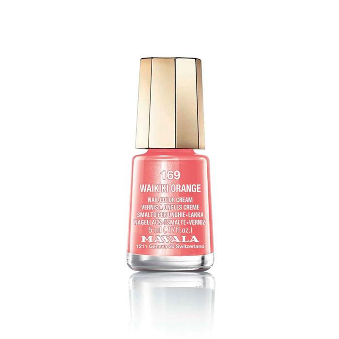 Лак для ногтей Mavala 169 Waikiki Orange 5 мл beige Cosmetara Charm Co.