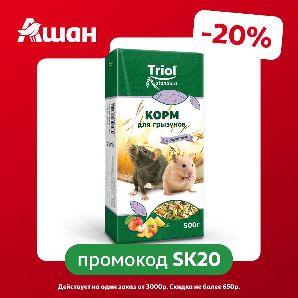 Корм для грызунов Triol с фруктами, 500 г