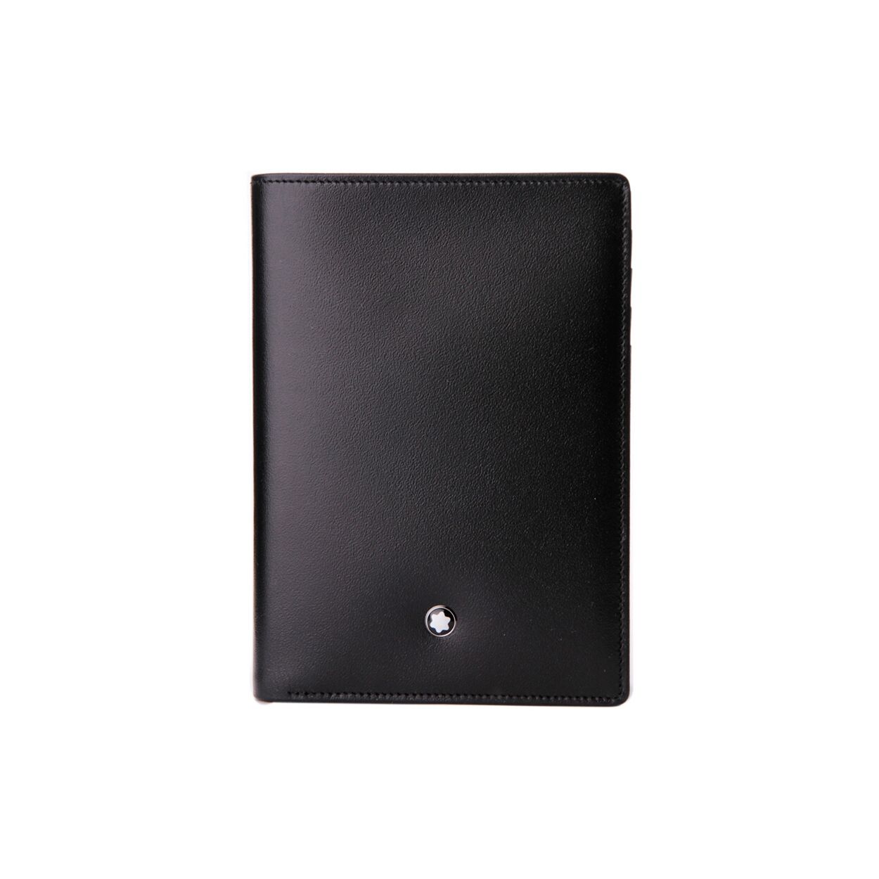 Montblanc Meisterstück Series Flap Wallet Men Wallet Black 35799 Gift Set(Basic Set+Box+Shopping Bag)