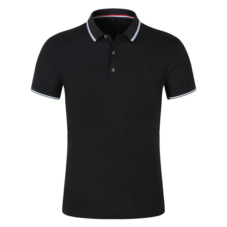 TYF 812 40 шт. 200 г мерсеризованное мелкое жемчужное ПОЛО мужское S black 007school