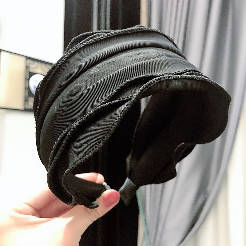 Модная женская однотонная повязка для волос Candy Wide Hairband для взрослых девочек, новый стиль, милый обруч для волос, женские аксессуары для волос Haiband One Size gray Fashion hair clip