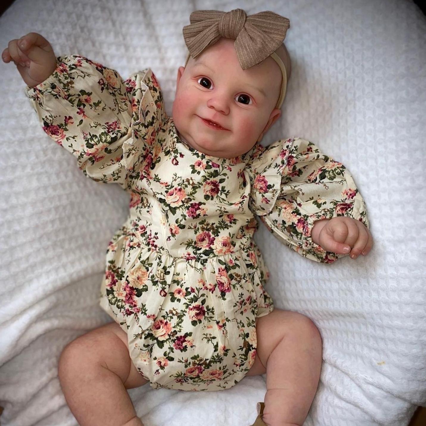 60 см Reborn Baby 3D краска для кожи с венами, ткань для тела, кукла, силиконовая игрушка для девочек, коллекция принцесс для малышей Bebe Artist same as picture gray BZDOLL Reborn