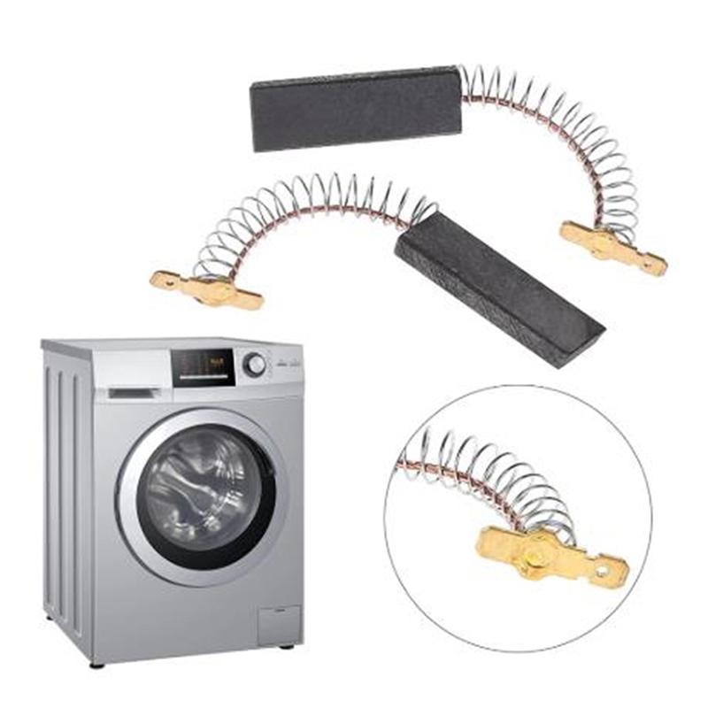 1Pc Motor Carbon Brushes Washing Machine Replacement Parts 36x12.5x5mm gray Rainbow Rain