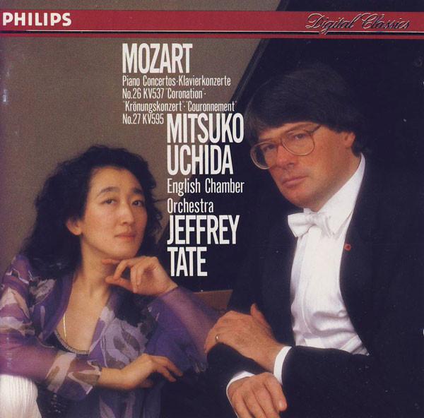 CD WOLFGANG AMADEUS MOZART, MITSUKO UC - Piano Concertos Nos. 26 & 27 4209512 Philips 1988 Europe Classical Used brown RecordCityJP
