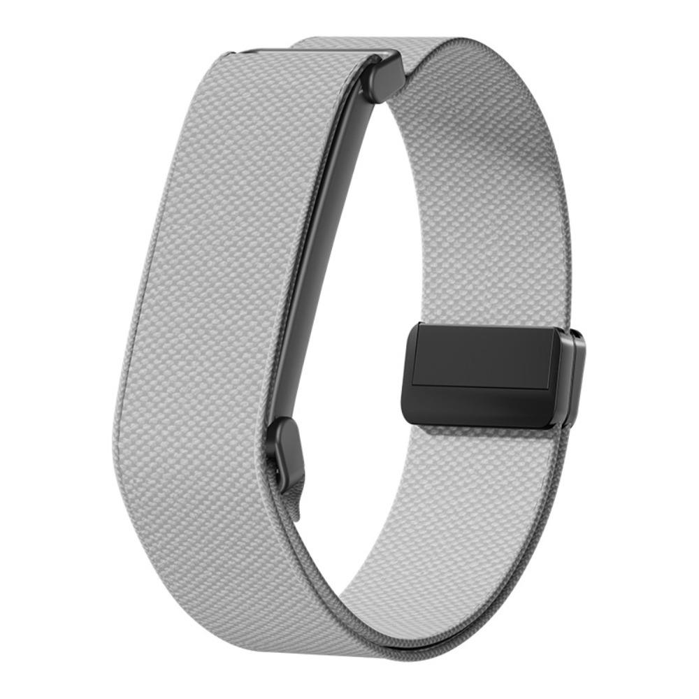 Elastic Fitness Tracker Strap Adjustable Replacement Wristband Sport Band for Google Fitbit Air светло-серый badgsh
