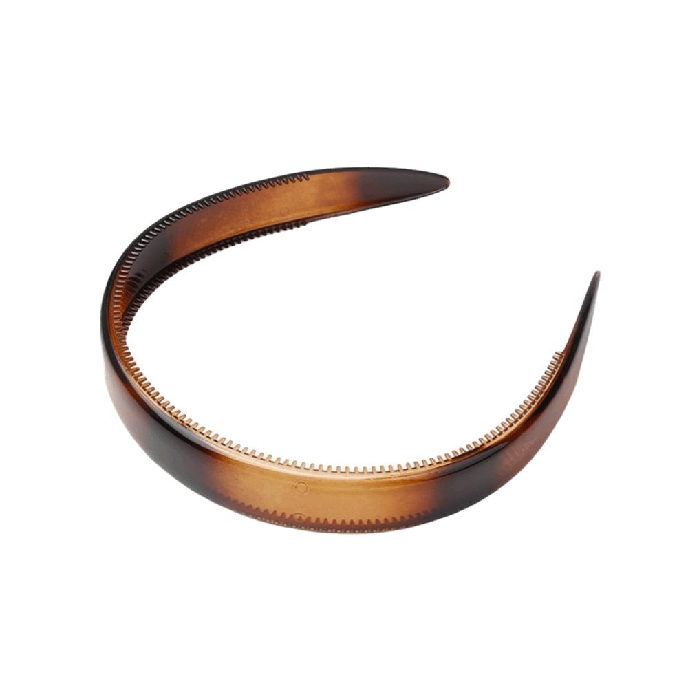 Daily Wear Wide Retro Leopard Hair Hoop Simple Korean Tortoiseshell Hair Hoop Hair Styling PC Non-slip Teeth Headband Women глубокая кофе Rainbow Rain