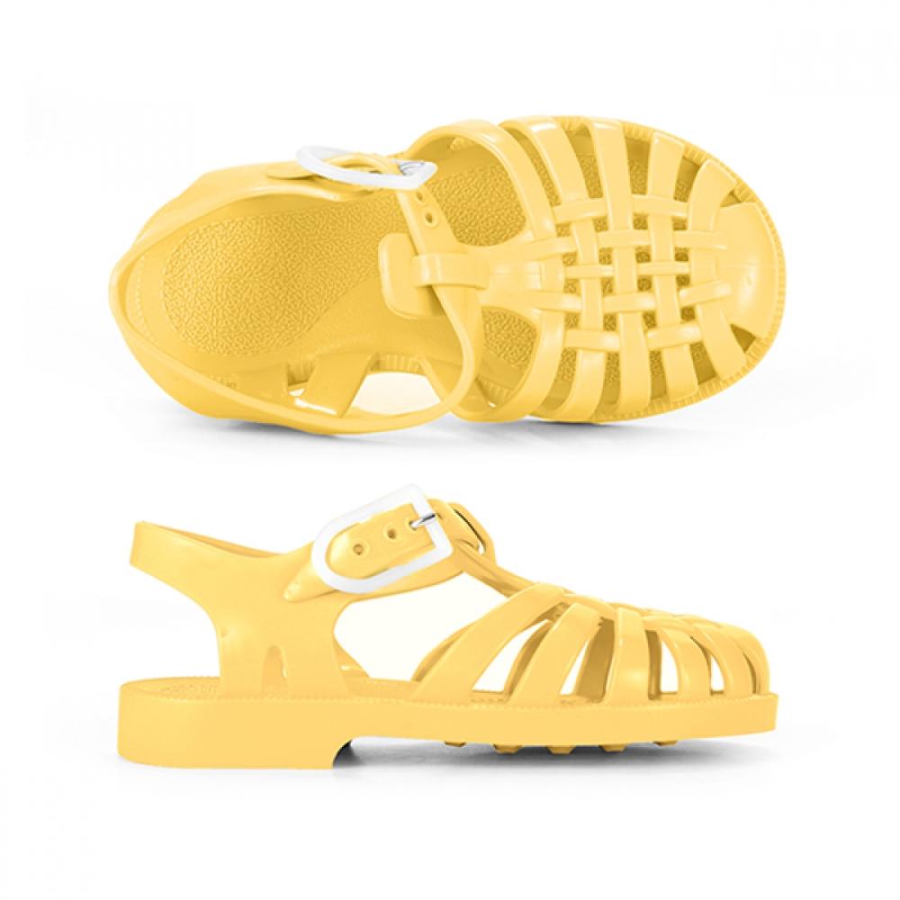 Meduse Sun 201 Солома Солома Детские Детские Желейные Туфли Сандалии SUN 201 PAILLE (23) yellow TrendMecca Watches