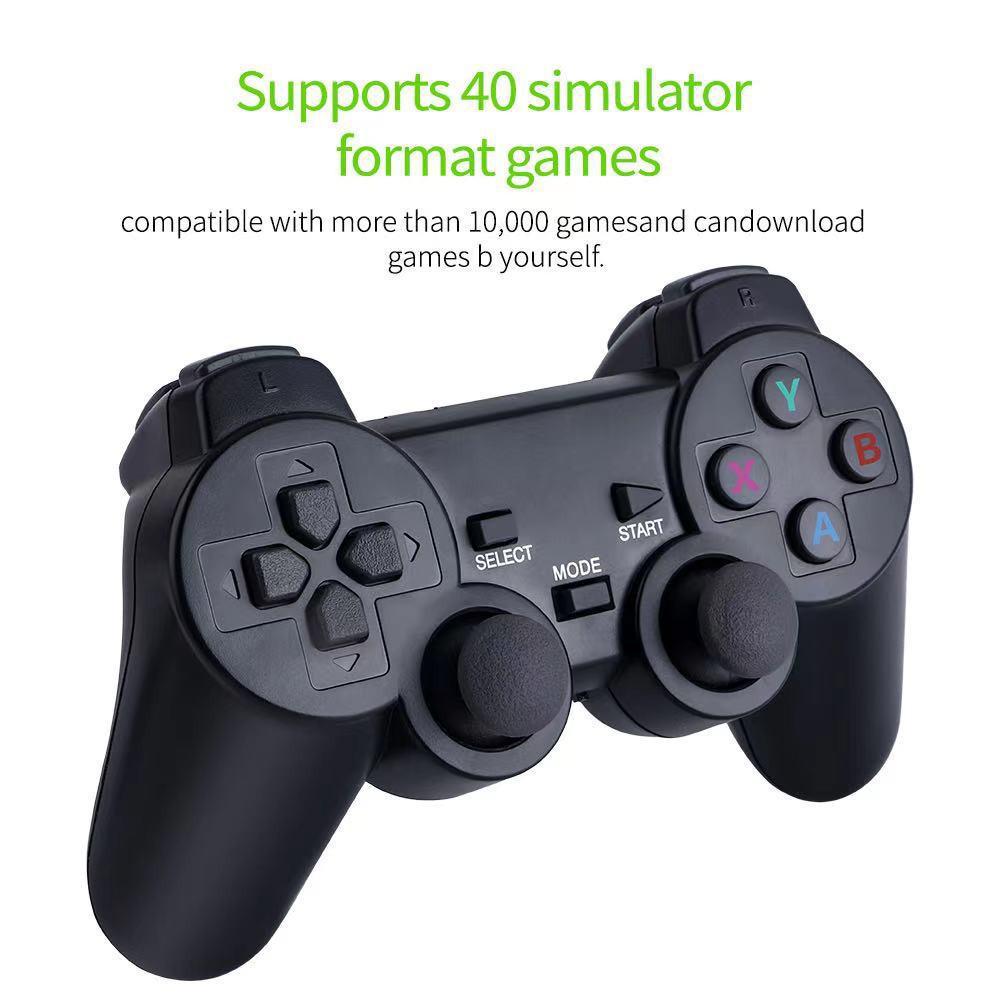 Игровая консоль Cross M8 с подключением к телевизору, двумя геймпадами и слотом для карт FC black the BAY