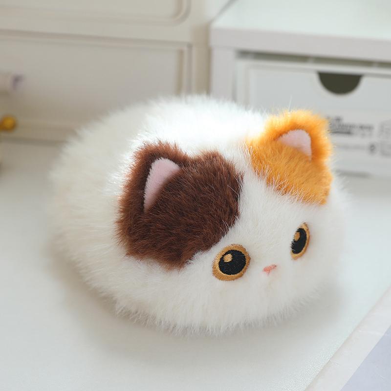 20/25 см Черный Кот Сиамский Котенок Плюшевые Игрушки Мультяшные Реалистичные Куклы Котенки Животное Искусственное Прикосновение Кукла Детские Девочки Подарки на День Рождения white Practical Home Decor