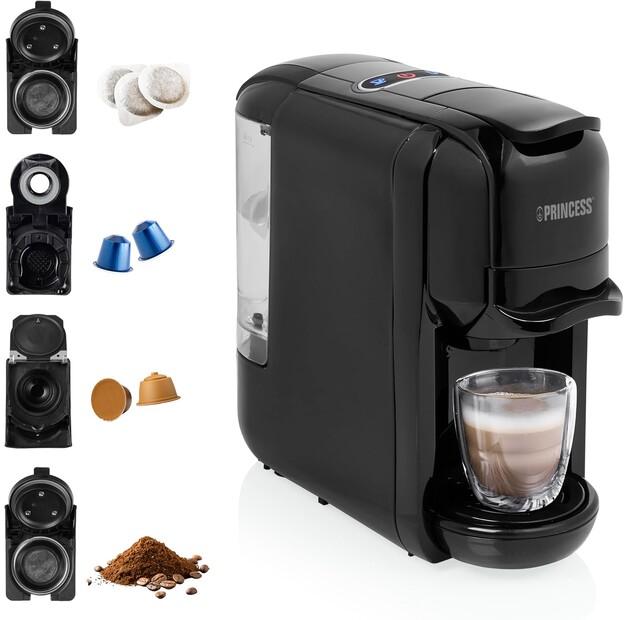 Капсульная кофемашина Princess 249452 Multi-Kapsel-Maschine (01.249452.01.001) gray Storr.pl