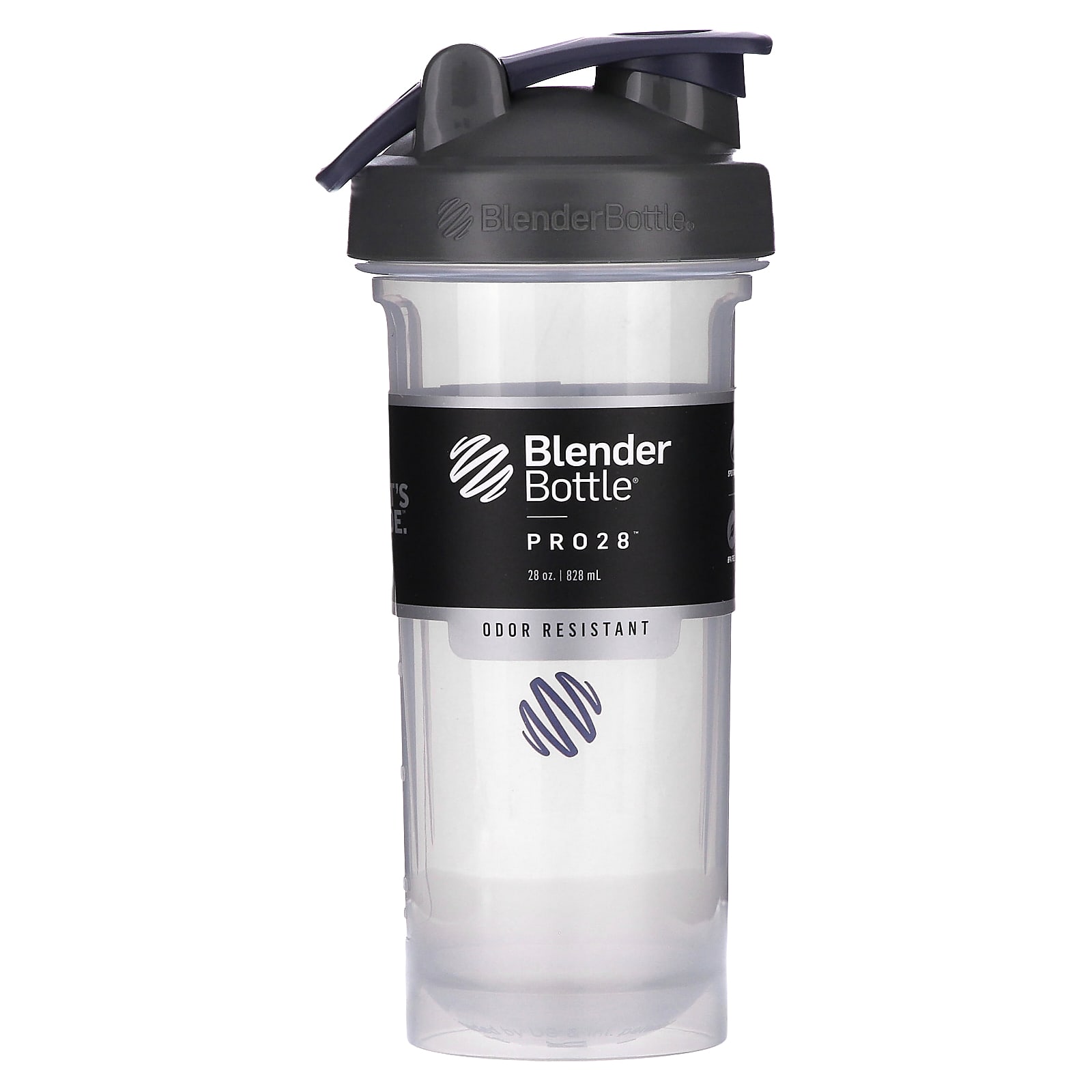 Pro Series, Pro28, Fc Серый, 828 мл(28 унций) black Blender Bottle