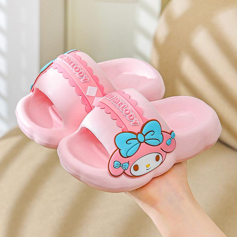 Детские тапочки Sanrio Cinnamoroll Летние Нескользящие Домашние Милые Родительско-Детская Обувь 36-37 pink Children Clothing YULIN-001