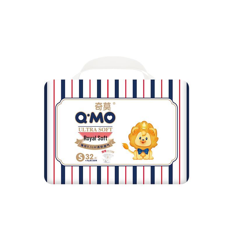 Мягкие подгузники Q-MO Royal Soft blue