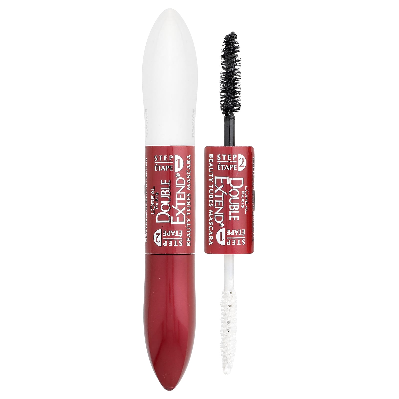 L Oréal, Тушь для ресниц Double Xtend® Beauty Tube®, 570 Черный, 5,2 мл (0.17 жидких унций) brown MayBeauty
