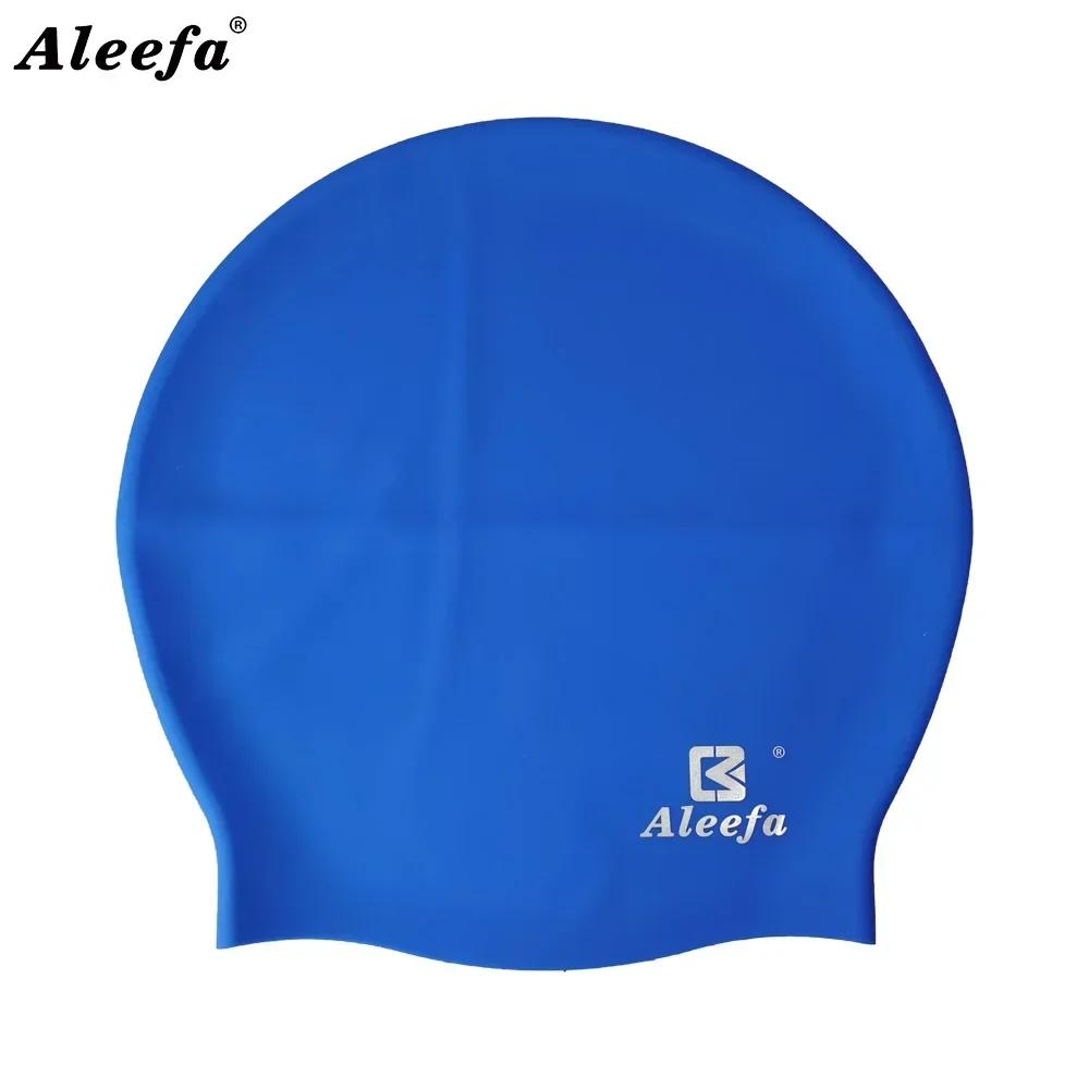 Extra Large Swim Cap for Women Long Hair Braids Dreadlocks, Silicone bathing Swimming Caps,Weaves, Curls & Afros, waterproof синий Cozy Cottage-Relax