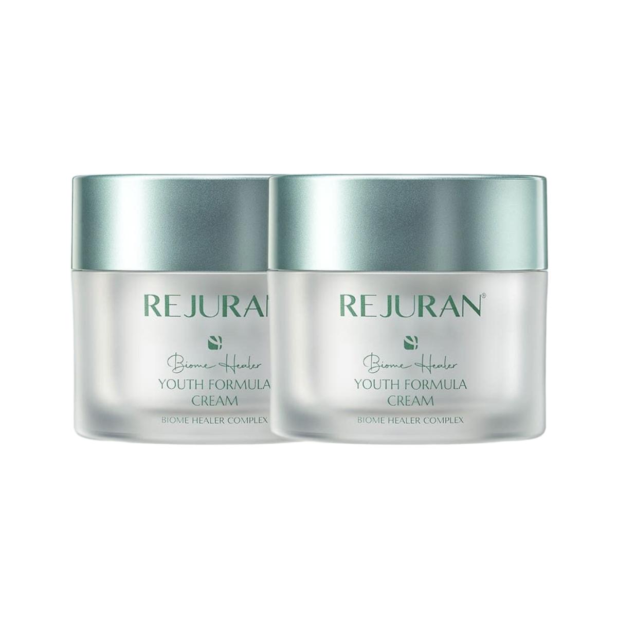 REJURAN Healer Biome Healer Крем Формула Молодости 50 мл (Набор из 2) Увлажняющий крем для лица Duo для укрепления и повышения упругости микробиома gray